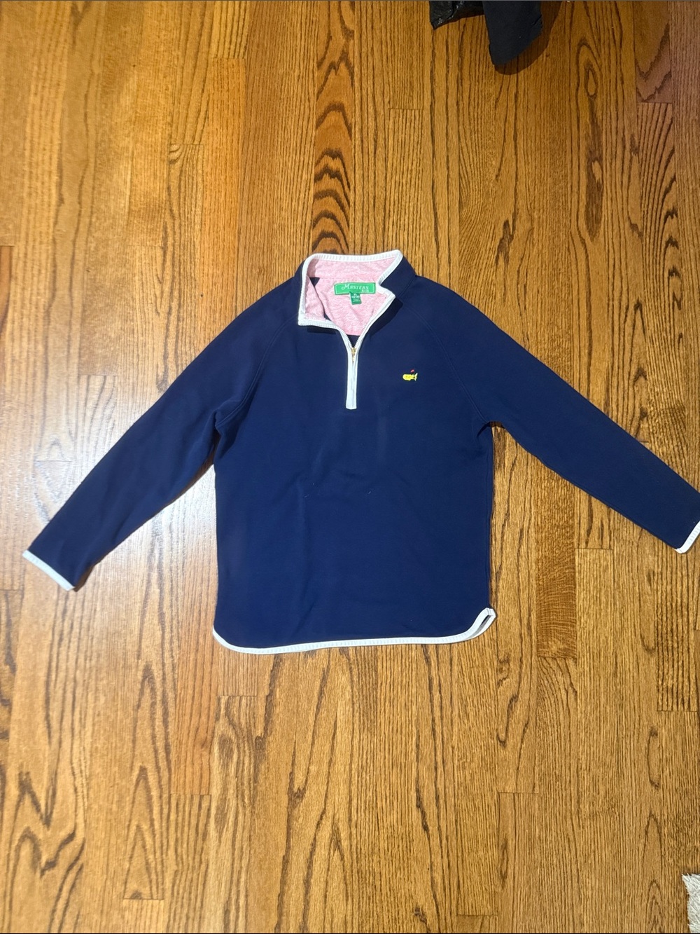 Masters Kids Navy Quarter-Zip Pullover